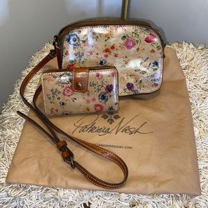 Patricia Nash Prairie Rose Purse and Wallet